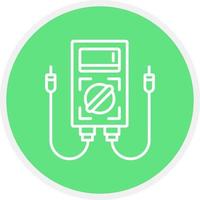 Multimeter Creative Icon Design vector