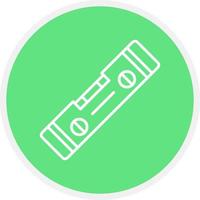 Spirit Level Creative Icon Design vector