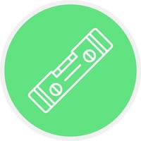 Spirit Level Creative Icon Design vector