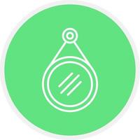 Mirror Creative Icon Design vector