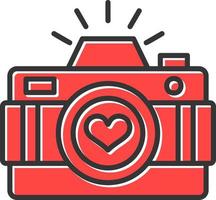 Camera Creative Icon Design vector