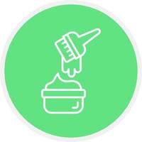 Dye Creative Icon Design vector