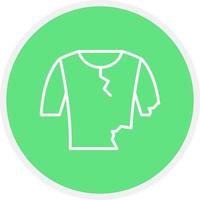 Tshirt Creative Icon Design vector