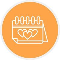 Wedding Day Creative Icon Design vector