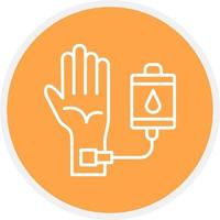 Transfusion Creative Icon Design vector