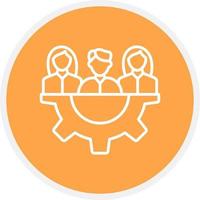 Workforce Creative Icon Design vector