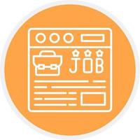 Job Creative Icon Design vector