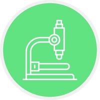 Microscope Creative Icon Design vector