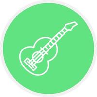 Guitar Creative Icon Design vector