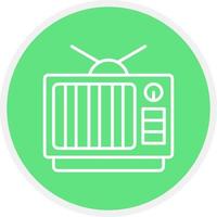 Tv Creative Icon Design vector