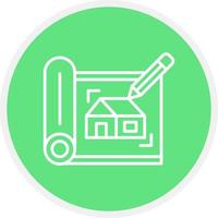 House Sketch Creative Icon Design vector