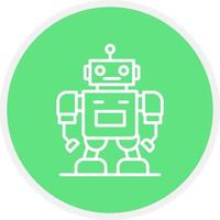 Robot Creative Icon Design vector