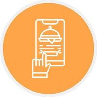 Online Order Creative Icon Design vector