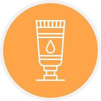 Body Lotion Creative Icon Design vector