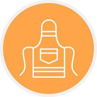 Apron Creative Icon Design vector