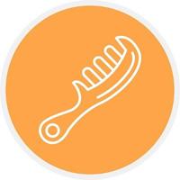 Comb Creative Icon Design vector