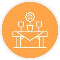 Table Creative Icon Design vector