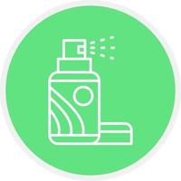 Hairspray Creative Icon Design vector