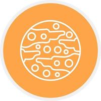 Mars Creative Icon Design vector
