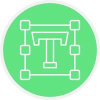 Font Editor Creative Icon Design vector