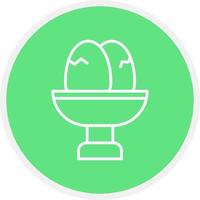 Eggs Creative Icon Design vector