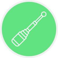 Baton Creative Icon Design vector