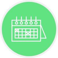 Calendar Creative Icon Design vector