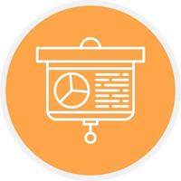 Presentation Creative Icon Design vector