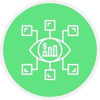 Vision Creative Icon Design vector