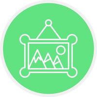 Frame Creative Icon Design vector