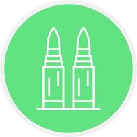 Bullets Creative Icon Design vector