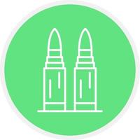 Bullets Creative Icon Design vector