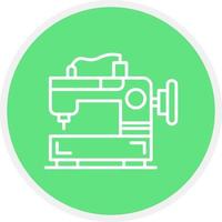 Sewing Machine Creative Icon Design vector