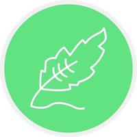 Feather Creative Icon Design vector