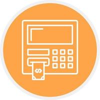Atm Creative Icon Design vector