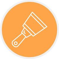 Paint Scraper Creative Icon Design vector
