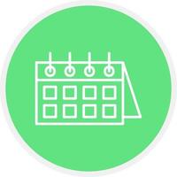 Calendar Creative Icon Design vector