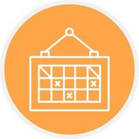Calendar Creative Icon Design vector