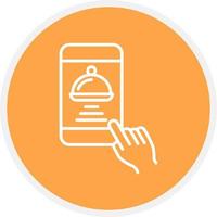 Online Order Creative Icon Design vector