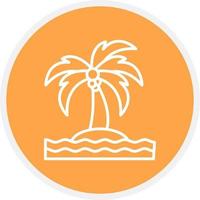 Island Creative Icon Design vector
