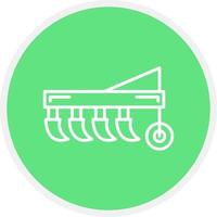 Plow Creative Icon Design vector