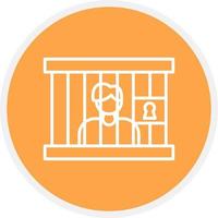 Prison Creative Icon Design vector