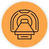 Tomography Creative Icon Design vector