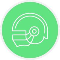 Helmet Creative Icon Design vector