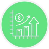 Growth Creative Icon Design vector