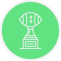 Trophy Creative Icon Design vector