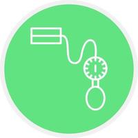 Tensiometer Creative Icon Design vector