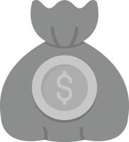 diseño de icono creativo de bolsa de dinero vector