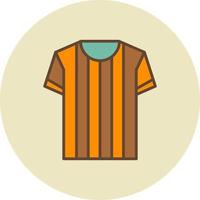 diseño de icono creativo de camiseta vector