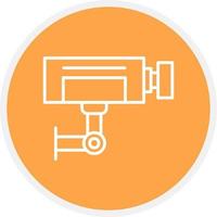 Cctv Camera Creative Icon Design vector